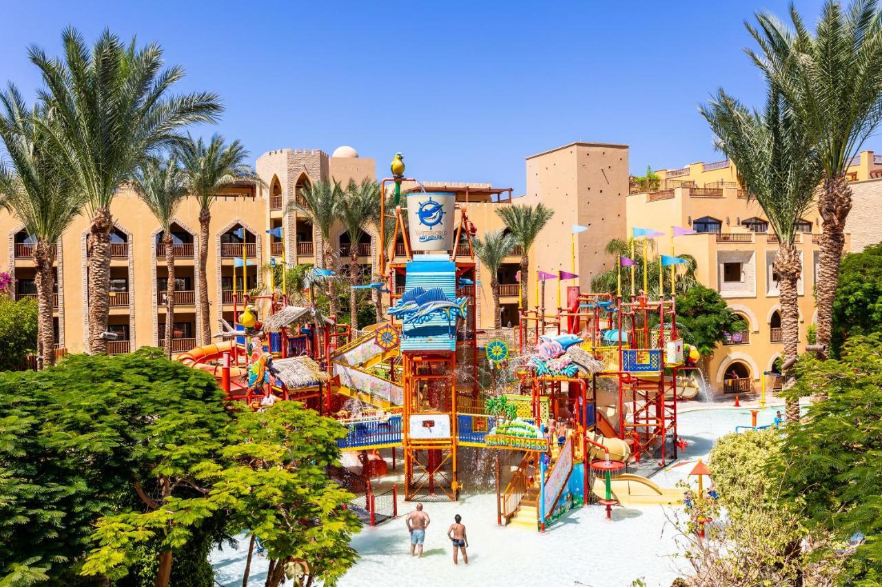 Hotel Grand Waterworld Makadi Family Star - Couples And Families Only Hurghada Esterno foto Aqua Park at the Hilton Sharm El Sheikh Resort