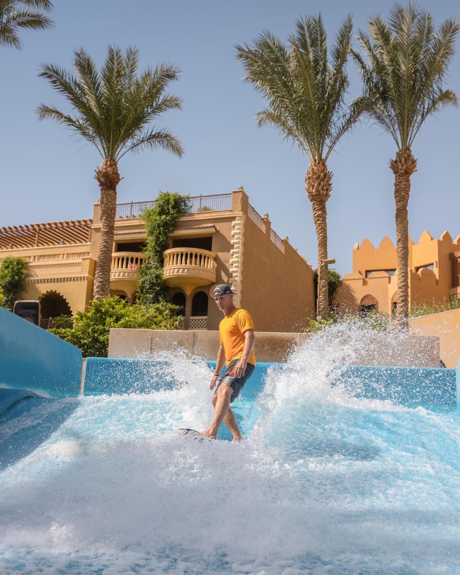 Hotel Grand Waterworld Makadi Family Star - Couples And Families Only Hurghada Esterno foto The water park
