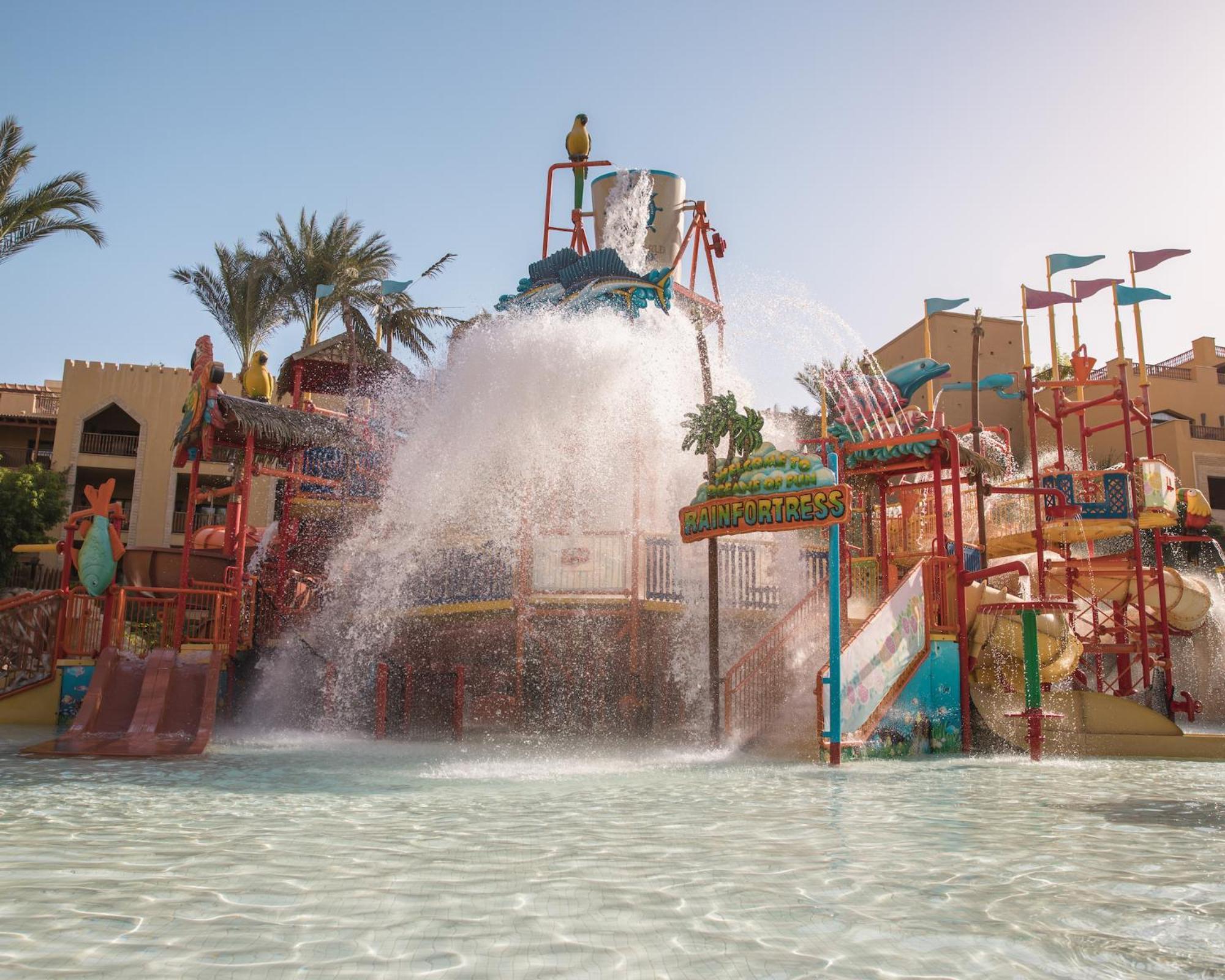 Hotel Grand Waterworld Makadi Family Star - Couples And Families Only Hurghada Esterno foto Aqua Park at the Hilton Sharm El Sheikh Resort
